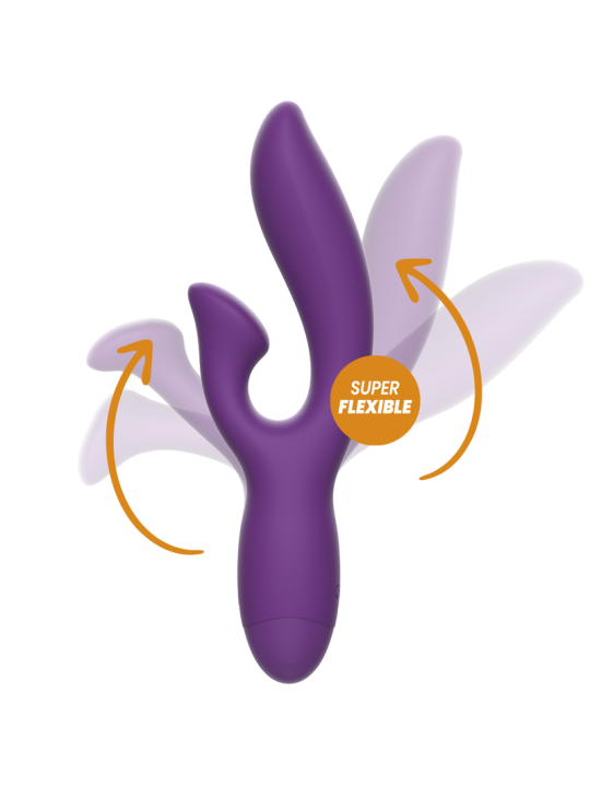 VIBRADOR RABBIT DUAL MOTOR REWOFUN PUNTO A Y CLÍTORIS DE LA MARCA REWOLUTION
