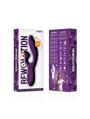 VIBRADOR RABBIT DUAL MOTOR REWOFUN PUNTO A Y CLÍTORIS DE LA MARCA REWOLUTION