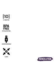 BOLAS VIBRADORAS CONTROL REMOTO WATCHME REWOBEADS DE LA MARCA REWOLUTION