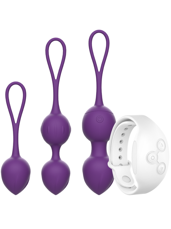 BOLAS VIBRADORAS CONTROL REMOTO WATCHME REWOBEADS DE LA MARCA REWOLUTION