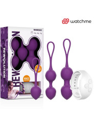 BOLAS VIBRADORAS CONTROL REMOTO WATCHME REWOBEADS DE LA MARCA REWOLUTION