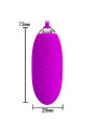 HUEVO VIBRADOR JOANNA 12 MODOS CONTROL REMOTO DE LA MARCA PRETTY LOVE SMART