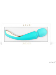 MASAJEADOR VIBRADOR SMART WAND 2 VERDE AGUA DE LA MARCA LELO