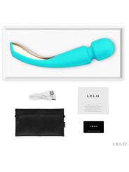 MASAJEADOR VIBRADOR SMART WAND 2 VERDE AGUA DE LA MARCA LELO