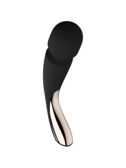 MASAJEADOR VIBRADOR SMART WAND 2 NEGRO 10 MODOS DE LA MARCA LELO