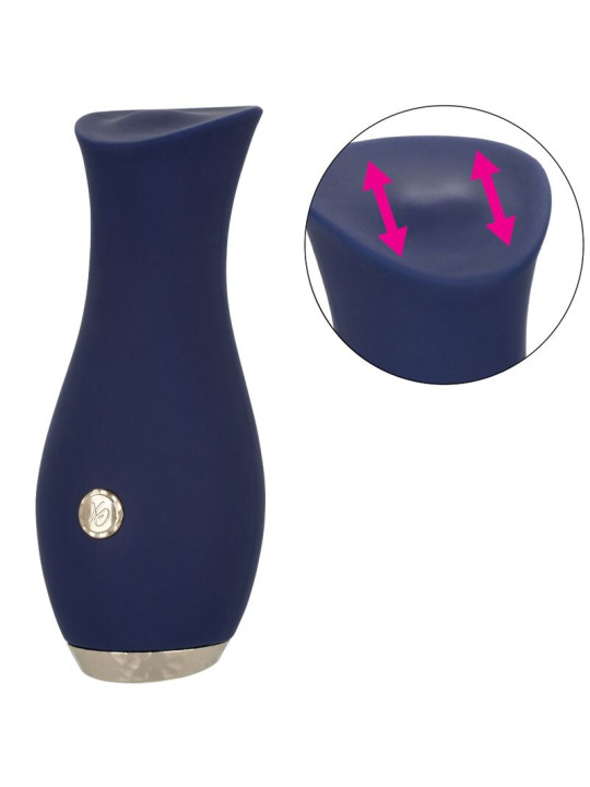 MASAJEADOR VIBRADOR CHIC TULIP AZUL RESISTENTE AL AGUA DE LA MARCA CALEXOTICS