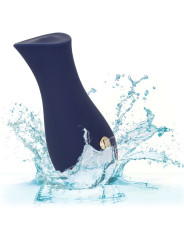 MASAJEADOR VIBRADOR CHIC TULIP AZUL RESISTENTE AL AGUA DE LA MARCA CALEXOTICS