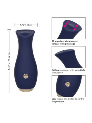 MASAJEADOR VIBRADOR CHIC TULIP AZUL RESISTENTE AL AGUA DE LA MARCA CALEXOTICS