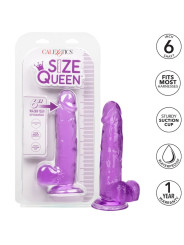 DILDO REALISTA SIZE QUEEN 15.3 CM CON VENTOSA DE LA MARCA CALEXOTICS