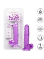 DILDO REALISTA SIZE QUEEN 15.3 CM CON VENTOSA DE LA MARCA CALEXOTICS