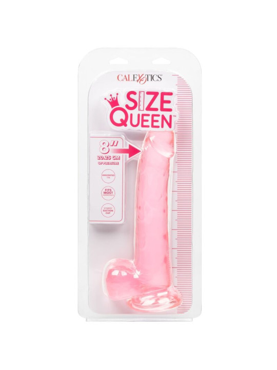 DILDO REALISTA SIZE QUEEN 20.3 CM CON VENTOSA DE LA MARCA CALEXOTICS