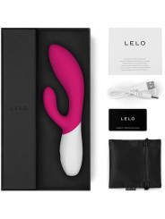 VIBRADOR INA WAVE 2 PUNTO G Y CLÍTORIS SILICONA SUAVE DE LA MARCA LELO