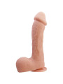 DILDO REALISTA CON VENTOSA 22 CM PIEL TPR DE LA MARCA BAILE DILDOS