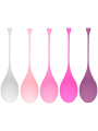 SET 5 BOLAS KEGEL PARA ENTRENAMIENTO PÉLVICO DE LA MARCA OHMAMA STIMULATING