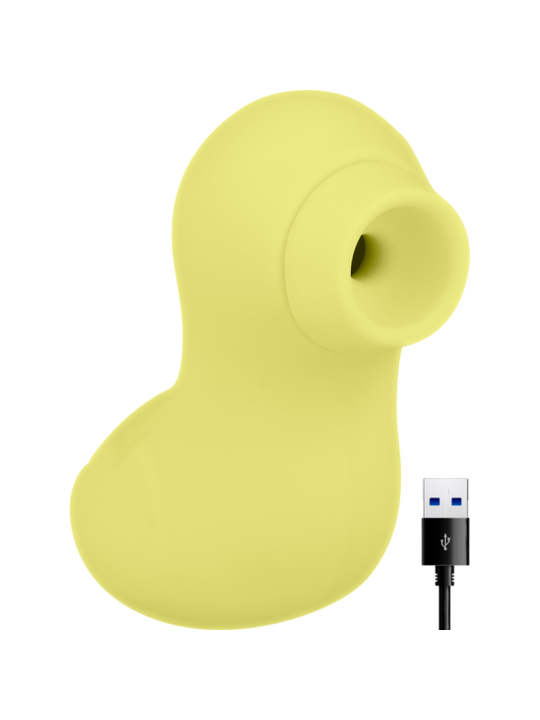 ESTIMULADOR CLITORAL RECARGABLE MY DUCK AMARILLO DE LA MARCA OHMAMA
