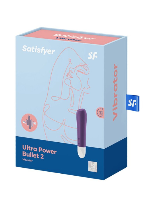 SATISFYER ULTRA POWER BULLET 2 VIBRADOR CLITORIS RESISTENTE AGUA DE LA MARCA SATISFYER VIBRATOR