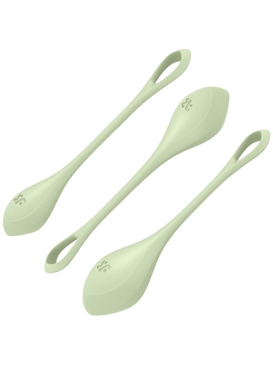 BOLAS CHINAS SATISFYER YONI POWER 2 ENTRENAMIENTO PÉLVICO DE LA MARCA SATISFYER BALLS