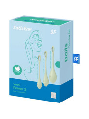 BOLAS CHINAS SATISFYER YONI POWER 2 ENTRENAMIENTO PÉLVICO DE LA MARCA SATISFYER BALLS