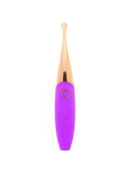 ESTIMULADOR CLITORIS RECARGABLE 36 MODOS SILICONA LILA DE LA MARCA OHMAMA STIMULATING