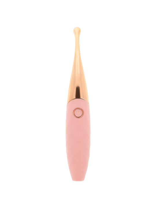ESTIMULADOR CLITORIS USB 36 VIBRACIONES SILICONA ROSA DE LA MARCA OHMAMA STIMULATING