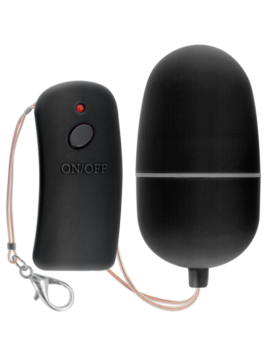 HUEVO VIBRADOR CON MANDO REMOTO 10 MODOS NEGRO DE LA MARCA ONLINE
