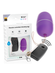 HUEVO VIBRADOR CON MANDO REMOTO 10 MODOS LILA DE LA MARCA ONLINE