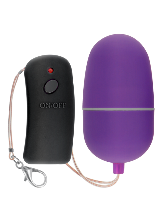 HUEVO VIBRADOR CON MANDO REMOTO 10 MODOS LILA DE LA MARCA ONLINE