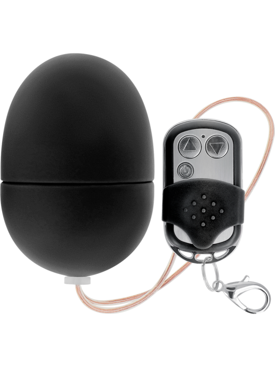 HUEVO VIBRADOR REMOTO 10 MODOS NEGRO DISCRETO DE LA MARCA ONLINE
