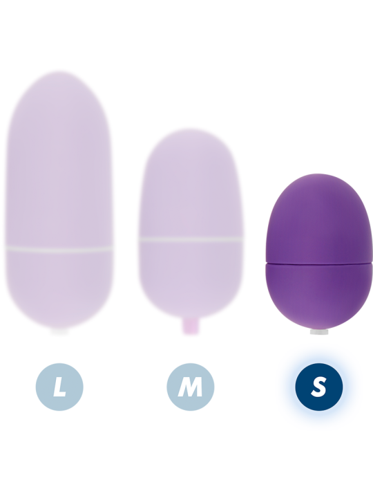 HUEVO VIBRADOR REMOTO 10 MODOS LILA DISCRETO DE LA MARCA ONLINE