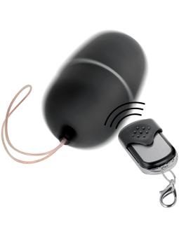 HUEVO VIBRADOR REMOTO 10 MODOS NEGRO DISCRETO DE LA MARCA ONLINE