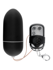 HUEVO VIBRADOR REMOTO 10 MODOS NEGRO DISCRETO DE LA MARCA ONLINE