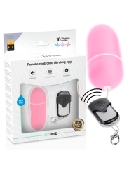 HUEVO VIBRADOR INALÁMBRICO 10 MODOS ROSA DE LA MARCA ONLINE