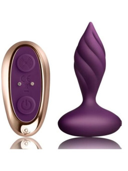 ESTIMULADOR ANAL DESIRE VIBRADOR SILICONA 10 NIVELES DE LA MARCA ROCKS-OFF