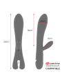 VIBRADOR ERIK CON WATCHME - SILICONA SUAVE, 10 MODOS, USB DE LA MARCA BRILLY GLAM