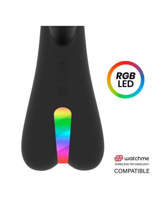 VIBRADOR ERIK CON WATCHME - SILICONA SUAVE, 10 MODOS, USB DE LA MARCA BRILLY GLAM