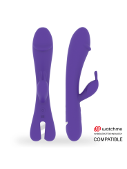 VIBRADOR RABBIT AITOR DUAL MOTOR WATCHME COMPATIBLE DE LA MARCA MR. BOSS