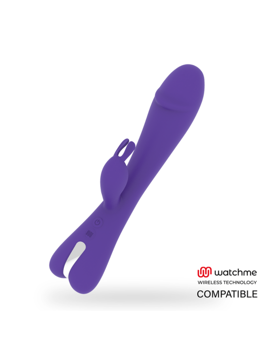 VIBRADOR RABBIT AITOR DUAL MOTOR WATCHME COMPATIBLE DE LA MARCA MR. BOSS