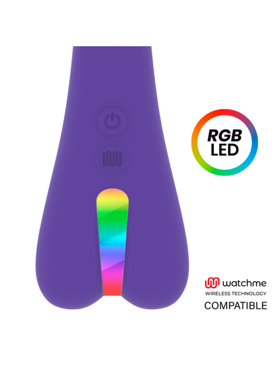 ENZO VIBRADOR INALÁMBRICO WATCHME 10 MODOS SILICONA DE LA MARCA MR. BOSS