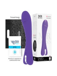 ENZO VIBRADOR INALÁMBRICO WATCHME 10 MODOS SILICONA DE LA MARCA MR. BOSS