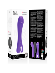 ENZO VIBRADOR INALÁMBRICO WATCHME 10 MODOS SILICONA DE LA MARCA MR. BOSS