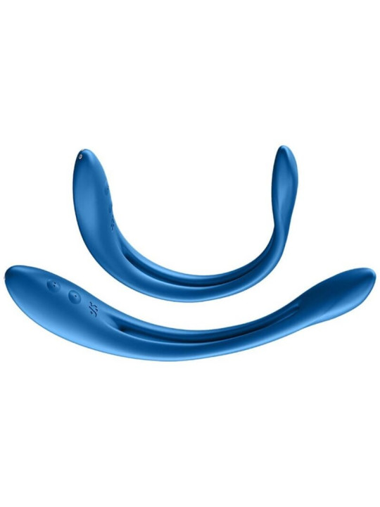 VIBRADOR SATISFYER ELASTIC GAME MULTIFUNCIÓN AZUL DE LA MARCA SATISFYER VIBRATOR