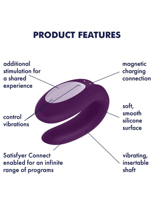 PARTNER BOX 1 - VIBRADOR PAREJAS Y APP SATISFYER DE LA MARCA SATISFYER CONNECT