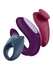KIT SATISFYER PARTNER BOX 3 PARA PAREJAS DE LA MARCA SATISFYER VIBRATOR