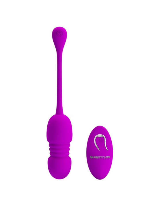 HUEVO VIBRADOR CALLIERI 12 MODOS CONTROL REMOTO DE LA MARCA PRETTY LOVE