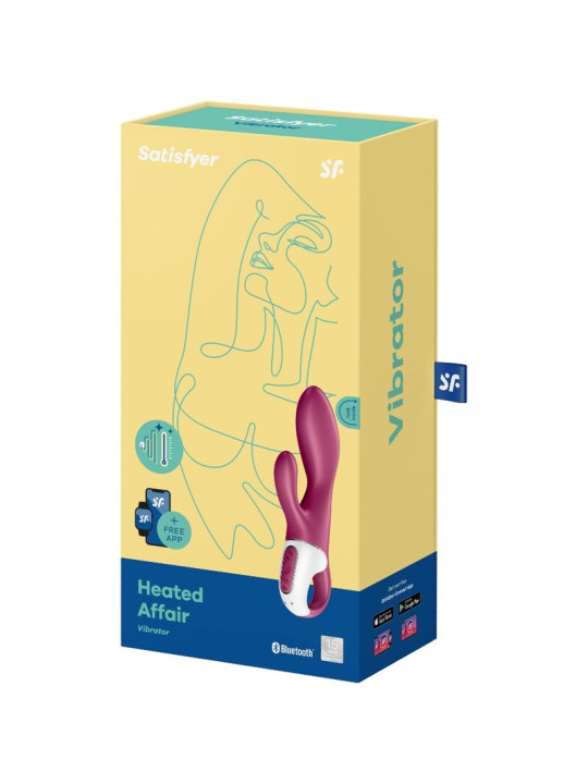 VIBRADOR PUNTO G CON CALOR HEATED AFFAIR DE LA MARCA SATISFYER VIBRATOR