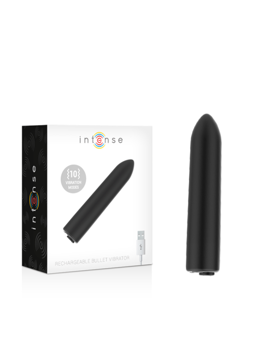BALA VIBRADORA RECARGABLE 10 MODOS INTENSOS DE LA MARCA INTENSE FUN