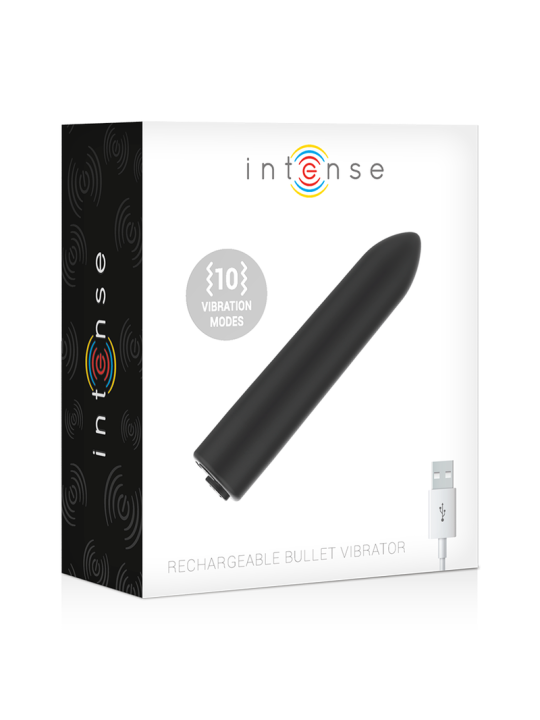 BALA VIBRADORA RECARGABLE 10 MODOS INTENSOS DE LA MARCA INTENSE FUN