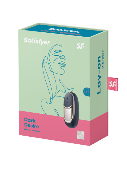 SATISFYER DARK DESIRE VIBRADOR CLITORIS IMPERMEABLE DE LA MARCA SATISFYER VIBRATOR