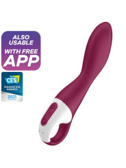 VIBRADOR PUNTO G CON CALOR SATISFYER HEATED THRILL DE LA MARCA SATISFYER VIBRATOR
