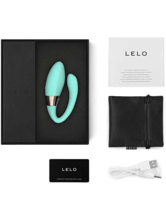 TIANI HARMONY MASAJEADOR PAREJAS APP CONTROL VERDE AGUA DE LA MARCA LELO